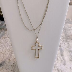 Cross Gold Necklace